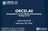 OECD network of AI experts · 2020/02/26  · AI policy experts, such as experts from national governments, international organisations, companies and other institutions. AI technical
