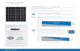 Module Datasheets INTL v3.3 3models 121918 · 2019. 7. 19. · Industry-leading efficiency means more power and savings per available space. With fewer panels required, less is truly