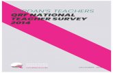 JORDAN’S TEACHERS QRF NATIONAL TEACHER SURVEY 2014€¦ · of 2014 with 1,314 teachers, the study yielded important key insights about the background, motivations, training experiences,
