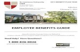 EMPLOYEE BENEFITS GUIDE · The employee/parent becomes entitled to Medicare benefits (under Part A, Part B, or both); The employee/parent divorces or is legally separated; or . The