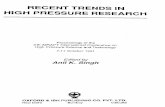 'AIRAPT International Conference on High Pressure Science and … · 2008. 7. 15. · CONTENTS Preface: A.K. Singh V ELECTRONICPROPERTIES Pressure-induced EffectsandPhaseTransitionsin