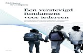 Een verstevigd fundament voor iedereen - Rijksoverheid.nl · krijgt een hoger schooladviesniveau (bijv. havo i.p.v. vmbo-t) dan wanneer dezelfde leerling naar een school was gegaan