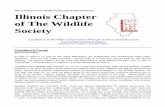 Illinois Chapter of The Wildlife Society Spring 2015 Newsletter …wildlife.org/.../uploads/2015/11/2015_Spring_Newsletter2.pdf · 2018. 9. 14. · Details and a registration form
