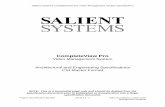 CV Pro4 7 - Salient Systems · Salient Systems CompleteView Pro Video Management System Specification Project Name/Project Number 28 23 13 - 2 Video Surveillance Control and