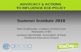 Summer Institute 2018 - OISE · $1 Billion Over 3 years Implementation 1. Fee Reduction Grant • Reduce IT parent fees by up to $350 a month • Reduce 3-5 parent fees by up to $100