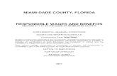 MIAMI-DADE COUNTY, FLORIDA RESPONSIBLE WAGES AND … · 2017. 4. 6. · MIAMI-DADE COUNTY, FLORIDA. RESPONSIBLE WAGES AND BENEFITS. SECTION 2-11.16 OF THE CODE OF MIAMI-DADE COUNTY