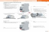 SUMMARY OF MODELS AND DESCRIPTION · Tripping characteristics B, C according to EN 60898-1. Breaking capacity 6 kA. Accessories Auxiliary and signal switches PS-LT, SS-LT page B36