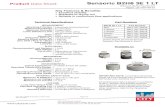 Sensoric B2H6 3E 1 LT - City Technology · Sensoric B2H6 3E 1 LT Technical Specifications 3-electrode electrochemical 0-1 ppm B 2 H 6 10 ppm B 2 H 6