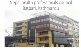 Nepal health professionals council Basbari, Kathmandudohs.gov.np/wp-content/uploads/2017/09/Nepal... · National Annual Health Review 2073/74 Province Number of Institutions Registered