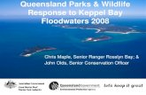 Queensland Parks & Wildlife Response to Keppel Bay ... · • Keppel Bay reefs show high resilience relative to rest of GBR –Means that corals have high tolerance and high recoverability
