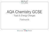 energy principle? · PDF file Topic 5: Energy Changes Flashcards . What is the conservation of energy principle? ... Give examples A reaction where energy is transferred to the surroundings