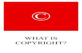 WHAT IS COPYRIGHT? · The Indian Reprographic Rights Organisation (IRRO) is the sole copyright society in India concerned with published literary works. It was founded in the year