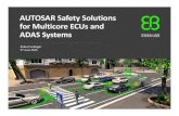 AUTOSAR Safety Solutions for Multicore ECUs and ADAS ...€¦ · AUTOSAR Safety Solutions for Multicore ECUs and ADAS Systems Robert Leibinger 5th June 2015