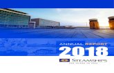 ANNUAL REPORT 2018 - steamships.com.pg · 4 Steamships Annual Report 2018 FINANCIAL HIGHLIGHTSFINANCIAL HIGHLIGHTS 2018 2017 Change K’000 K’000 % Revenue 627,108 705,687 -11%
