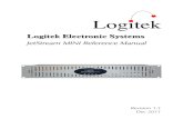 Logitek Electronic Systems€¦ · Logitek Electronic Systems, Inc. 5622 Edgemoor Drive Houston, Texas 77081 USA Tel +1-713-664-4470 Fax +1-713-664-4479 Email support@logitekaudio.com