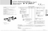 SMC Pneumatics VT307 3-Port Direct Operated Poppet Type ... · 3 Port Solenoid Valve Direct Operated Poppet Type Series VT307 Rubber Seal T 0 G H D E T V TF307 5 D 01 02 01 S Z N