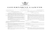 GOVERNMENT GAZETTE - Gazettes.Africa · visit certificate as proof of attendance. Late bids shall be rejected. ... (NBS), Fourteenth Floor, Social Security Centre, Harare, before