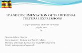 IP AND DOCUMENTATION OF TRADITIONAL CULTURAL … · Inventorying TCE in Uganda 1. Inventorying of TCE Inventorying is the collecting and presenting information on ICH elements in