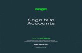 Sage 50c Accounts - Reality Solutions · 2020. 5. 12. · Sage 50c Accounts combined with the power of Microsoft Office 365 3 Introducing Sage 50c Accounts your complete accounts