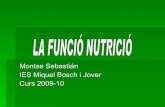 Montse Sebastián IES Miquel Bosch i Jover Curs 2009-10 · PDF file 2018. 4. 8. · APARELL DIGESTIU APARELL RESPIRATORI APARELL CIRCULATORI APARELL EXCRETOR Funció: Ingerir aliments