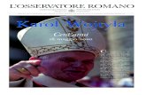 AROL Karol Wojtyła - Vatican News · 2020. 5. 18. · di gioia e di misericordia. Intercedi perché sappiamo ri-spondere ai bisogni dei nostri fratelli che soffrono, ricono-scendo