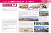 SÉJOUR CHÂTEAUX DE LA LOIRE · Vous pourrez découvrir les plus prestigieux châteaux de la Loire, de beaux jardins à la française, tout en profitant de la douceur de vivre du