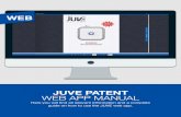 JUVE PATENT WEB APP MANUAL · the JUVE web app and the JUVE Patent publication will be displayed. Make sure you are connected to the internet. Once you open the link, the JUVE patent
