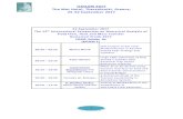 Program of ICNAAM 2017icnaam.org/sites/default/files/Preliminary Program... · ICNAAM 2017 The Met Hotel, Thessaloniki, Greece, 25‐30 September 2017 1 25 September 2017 The 12th
