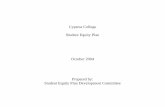 Cypress College Student Equity Plan October 2004 Prepared ...news.cypresscollege.edu/documents/2017... · that provide the framework for the development of the plan. The focus of