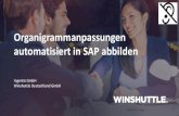 Organigrammanpassungen automatisiert in SAP abbilden · Ihre Referenten. 3 Einführung Herausforderungen bei Reorganisationen Vorstellung der Winshuttle-Ingentis Lösung Simulationen