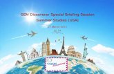GEM Discoverer Special Briefing Session Summer Studies (USA)global.ntu.edu.sg/GMP/gemdiscoverer/Documents... · GEM Discoverer Special Briefing Session Summer Studies (USA) 27 March
