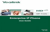 Copyright © 2014 YEALINK NETWORK …...such as Call Hold, Call Transfer, Busy Lamp Field, Shared Line, Hot Desking and Conference over an IP network. This guide provides everything