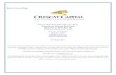 Crescat Portfolio Management LLC Investment Adviser ...Awards. The fund has been ranked in the top ten in the Macro category by BarclayHedge at least ... Preqin rated it a top ten
