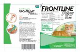 Kills ﬂeas, ﬂea eggs & larvae, - DoMyOwn.com€¦ · When used monthly, FRONTLINE Plus completely breaks the ﬂea life cycle and controls tick and chewing lice infestations.