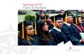 Spring 2014 Class Schedule - lee.edu · Spring 2014 Class Schedule. Spring 2014 Class Schedule Welcome to Lee College Lee College is here to serve you. One of the many qualities of