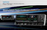 LeCroy WaveMaster 8 Zi-A Series Datasheet · 12.1" displays 7. X-Stream II streaming architecture—10–100 times faster analysis and better responsiveness than other oscilloscopes