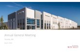 Annual General Meeting Presenation (5.9.19)s24.q4cdn.com/.../Annual-General-Meeting.pdf · Annual General Meeting Toronto, ON May 9, 2019. Forward–looking Statements This presentation