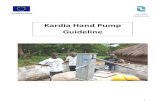 Kardia Hand Pump Guideline - Inter Aideinteraide.org/watsan/sl/wp-content/uploads/2015/08/Guideline_Kardi… · Kardia Hand Pump Guideline . 2 I. The Head Assembly You can dismantle