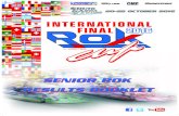 Booklet SENIOR ROK · MLT 209 Dingli Gianluca SENIOR ROK - Senior Rok Final penalità in tempo / time penality 10" The front fairing of kart mentioned above was not in the correct