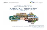 ANNUAL REPORT 2017...This report should be attributed as ‘National Energy Productivity Plan 2015–2030: Annual Report 2017’, Commonwealth of Australia, 2017’. The Commonwealth