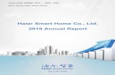 01 Annual Report of Haier Smart Home Co., Ltd....2020/05/06  · China Market Monitor Co., Ltd., as a nationally recognized market research institute in appliance area, was established