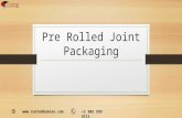 Custom Printed Personalized Branded Pre rolled joint packaging in Texas