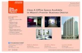 801 Brickell Avenue Miami, Florida 33131 One brickell ... · OFFICE SPACE FOR SublEASE One brickell Square Downtown Miami 801 Brickell Avenue Miami, Florida 33131 Class A Office Space