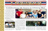 olume umber rd uarter Celebrating 24 Years in Chiang Mai · Celebrating 24 Years in Chiang Mai All the team together at the Asia Mission Forum in Bangkok, Thailand on Aug. 1, 2018,