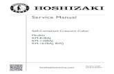 Service Manual...2019/08/20  · B. Water/Refrigeration Circuit Diagram 1. KM-81BAJ, KM-116BAJ Compressor Fan Condenser Drier Strainer Hot Gas Valve Drain Outlet Float Switch Drain