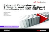 External Procedures, Triggers, and User-Defined Function on DB2 … 2016. 4. 25. · International Technical Support Organization External Procedures, Triggers, and User-Defined Functions