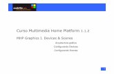 Curso Multimedia Home Platform 1.1 · 2008. 11. 26. · 3 MHP Graphics. HAVI Quées HAVI en MHP • HAVI: Specification of the Home Audio/Video Interoperability (HAVi) Architecture,