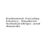 Endowed Faculty Chairs, Student Scholarships and Awardsaub.edu.lb/registrar/Documents/catalogue/graduate... · Dr. Yusuf K. Hitti Endowed Scholarship Maximilian E. and Marion O. Hoffman