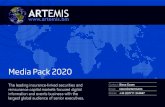 Media Pack 2020 - Artemis.bm · 2020. 6. 11. · Media Pack 2020 The leading insurance-linked securities and reinsurance capital markets focused digital information and events business