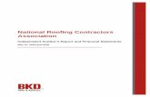 National Roofing Contractors Association · PDF file National Roofing Contractors Association (NRCA) is a nonprofit trade association of roofing contractors. NRCA provides services
